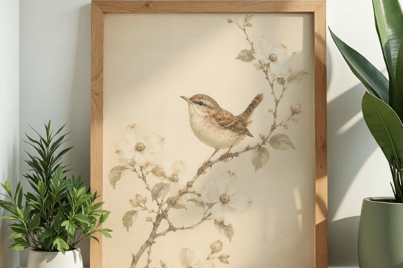 Download Vintage Bird Printable Wall Art | Botani - Print Collection