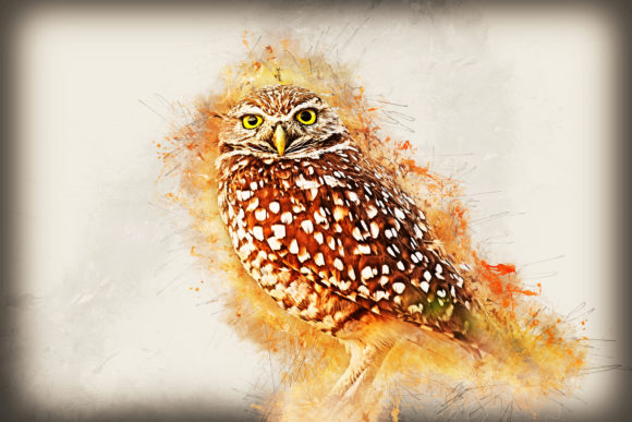 Download Grunge Style Bird Printable Graphics 09 - Print Collection