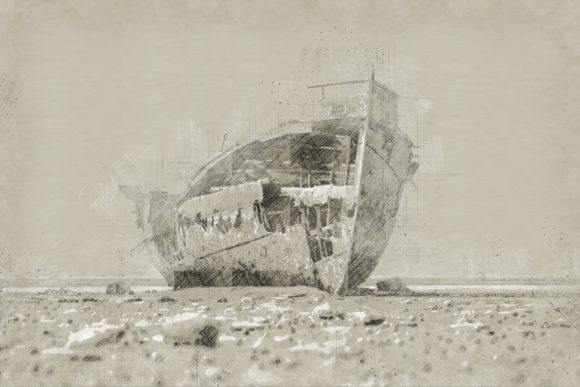 Download Old Ship Sketches Printables Pack 01 - Print Collection