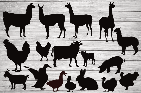 Download Farm Animals Bundle, Farm Bundle Svg - Farm animals Collection