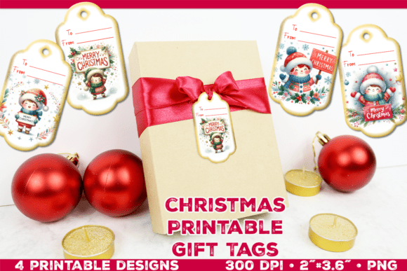 Download Printable Christmas Gift Tags - Print Collection