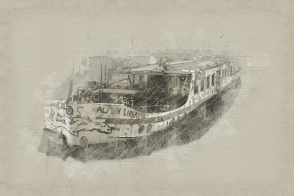 Download Old Ship Sketches Printables Pack 02 - Print Collection